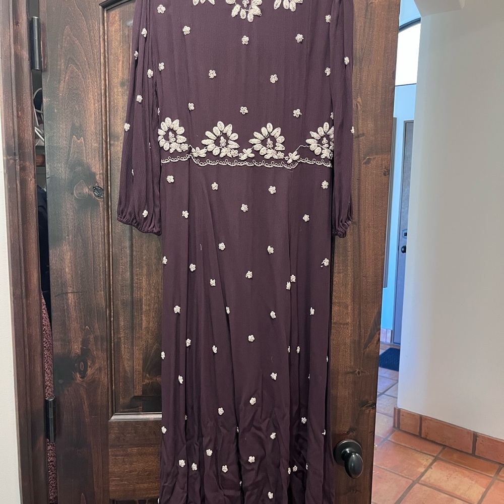 Free People Embroidered Fable Midi Dress - Picture 3 of 4